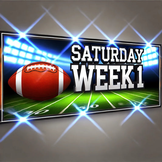 College Football Week 1 - Saturday