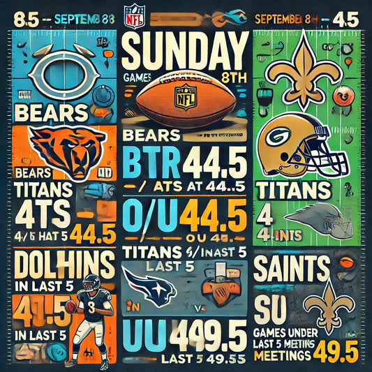 NFL Week 1 - Sunday